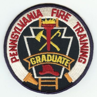 PENNSYLVANIA Fire Training Graduate
This patch is for trade
