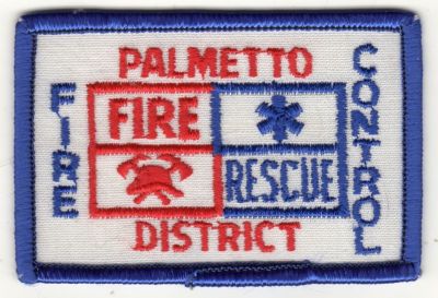 Palmetto Fire Control District (FL)
Now part of North River Fire Control District
