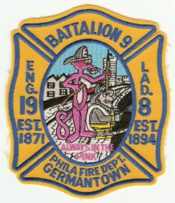 Philadelphia E-19 L-8 B-9 (PA)
