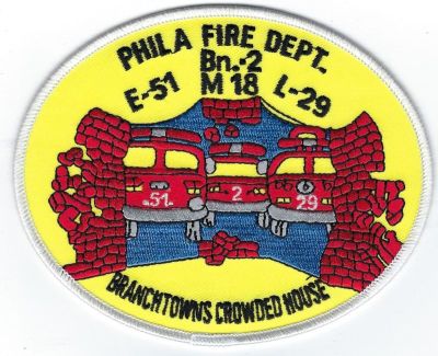 Philadelphia E-51 L-29 M-18 B-2 (PA)
Older Version
