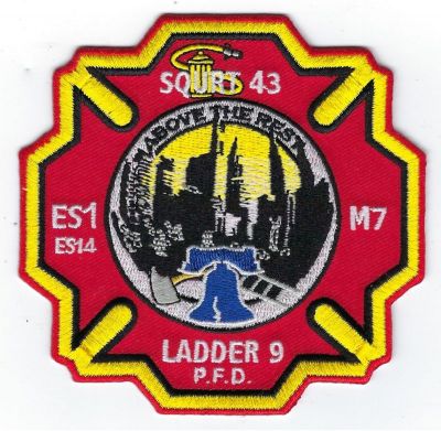 Philadelphia SQ-43 L-9 M-7 ES-1 ES-14 (PA)
