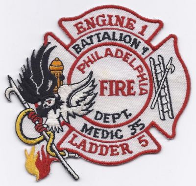 Philadelphia E-1 L-5 M-35  B-1 (PA)
