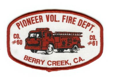 Butte County - Pioneer Volunteer Fire Company 60 & 61 (CA)
