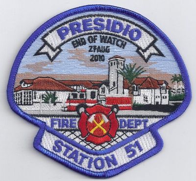 Presidio National Park Service Station 51 (CA)
  Defunct 2010 - Now part of San Francisco Fire Department
