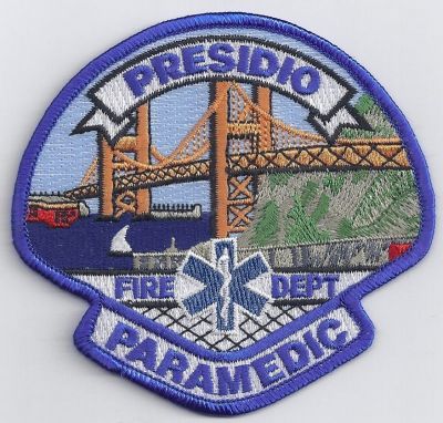 Presidio National Park Service Paramedic (CA)
 Defunct 2010 - Now part of San Francisco Fire Department
