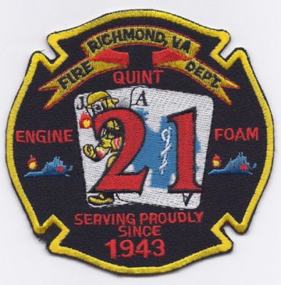Richmond E-21 Quint-21 (VA)
