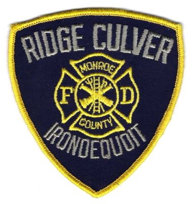 Ridge Culver (NY)
Defunct 2022 - Now part of Irondequoit Fire District
