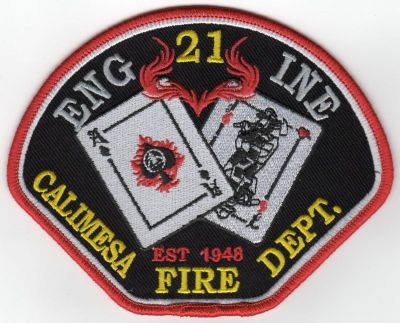 Riverside County Station 21 Calimesa (CA)
 Defunct 2018 - Now Calimesa Fire
