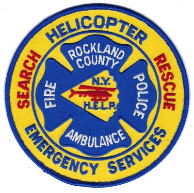 Rockland Co. Emergency Services Search Rescue Helicopter Police Fire Ambu. (NY)
