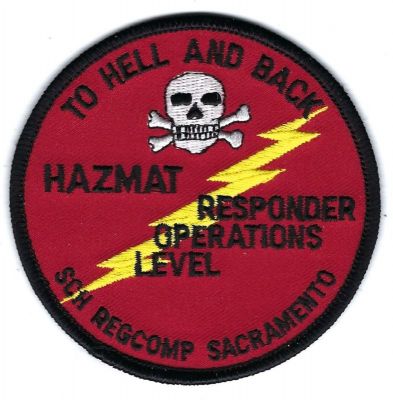 Sacramento County Regulation Compliance Hazmat Responder Operations Level (CA)
