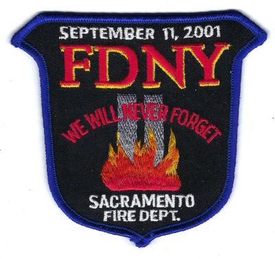 Sacramento FDNY 9-11 Memorial (CA)
