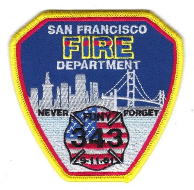 San Francisco FDNY 343 Memorial (CA)
