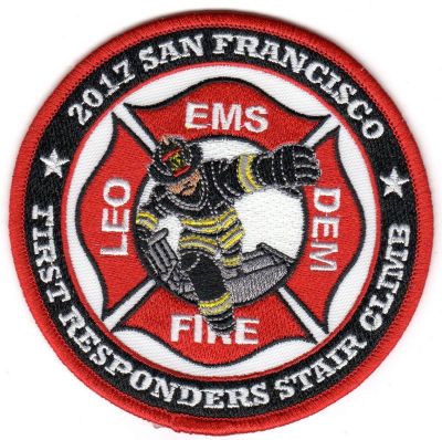 San Francisco Fire EMS 2017 First Responders Stair Climb (CA)
