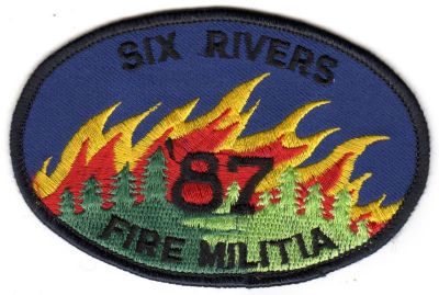 Six Rivers National Forest USFS Fire Militia 87 (CA)
