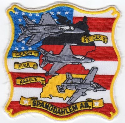 GERMANY Spangdahlem USAF Base 
