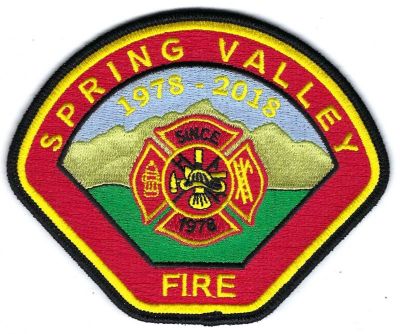 Spring Valley 40th Anniversary 1978-2018 (CA)
