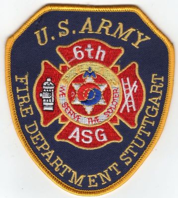 GERMANY Stuttgart US Army Base 6th Area Support Group
