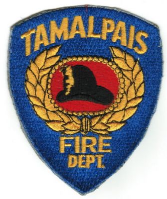 Tamalpais (CA)
Defunct 1999 - Now part of the Southern Marin FPD - Older Version
