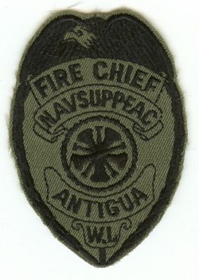 ANTIGUA & BARBUDA Naval Supply Activity Fire Chief
Closed 1984
