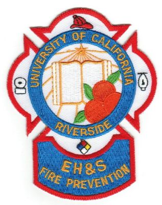 University of Riverside Environment Health & Services Fire Prevention (CA)

