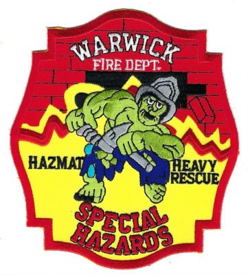 Warwick Special Hazards Hazmat Heavy Rescue (RI)

