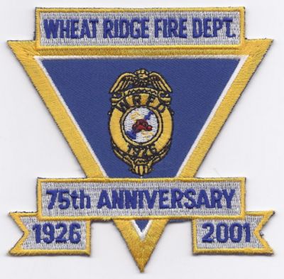 Wheat Ridge 75th Anniversary 1926-2001 (CO)

