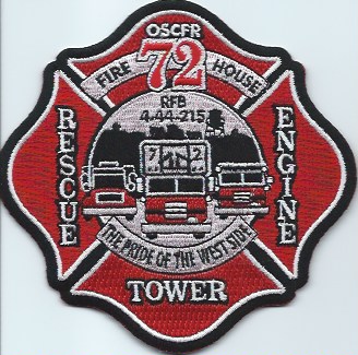 osceola county fire rescue - engine 72 ( FL ) 
many thanks to OSCFR Station 72 for the trade.

