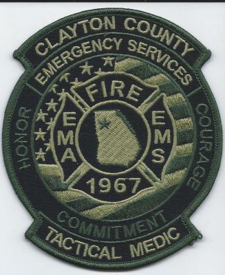 clayton county fd - tactical medic ( GA ) CURRENT
