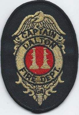 dalton fd captain - hat patch ( GA )
