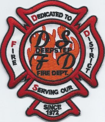 deepstep fire dept - washington county ( GA ) 
small dept 
population - 132 ( 2000 ) 
