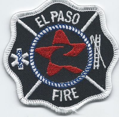 el paso fire dept - hat patch ( TX )  CURRENT
