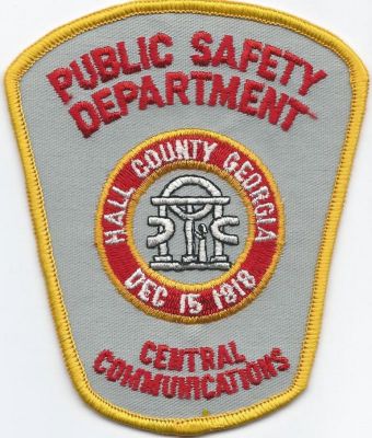 hall county - central communications ( GA ) 
