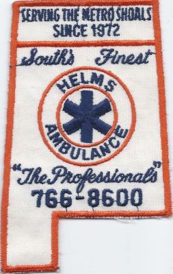 helm's ambulance - muscle shoals colbert county ( AL )
