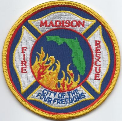 madison fire rescue - madison co. ( FL ) CURRENT 
many thanks to madison fire rescue for the trade.
