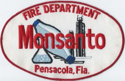 monsanto fire dept - back patch - escambia county ( FL ) 
