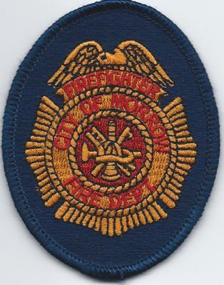 morrow county fd - firefighter - hat patch ( GA ) 
