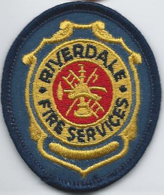 riverdale fire services - hat patch ( GA ) V-2
