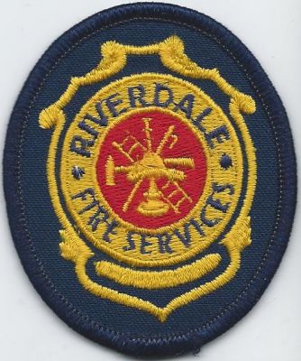 riverdale fire services - hat patch ( GA ) V-3

