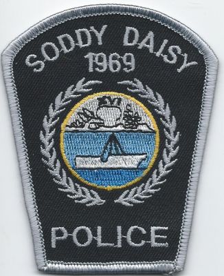 soddy - daisy police - hat patch - hamilton county ( TN ) V-1

